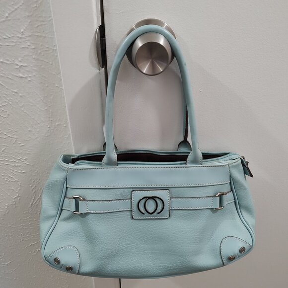 Charming Charlie's Hobo Shoulder Bag Purse in Tiffany Blue - Picture 10 of 11